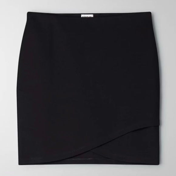 Talula Faux-Wrap Mini Skirt - Picture 2 of 11